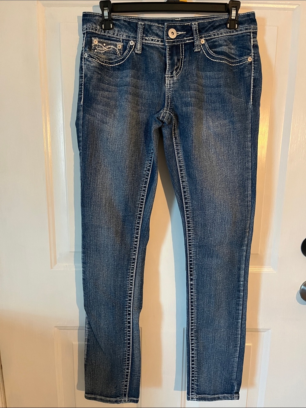 Slim Fit Women's Dark Blue Skinny Jeans